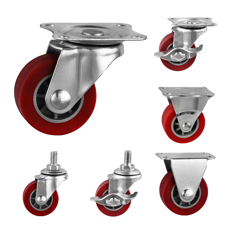 Kan dessa Maroon Pu Wheels vara perfekt för dina lätta behov?