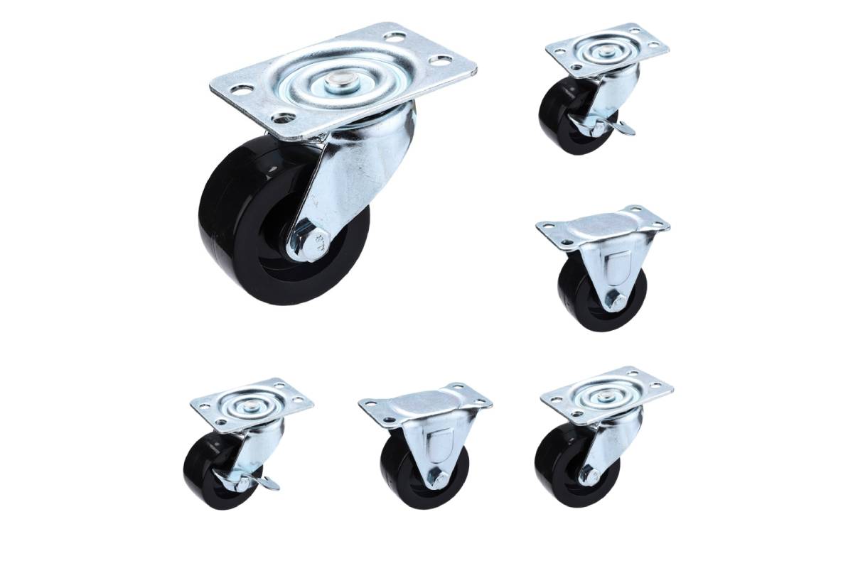 Vad gör 2-tums gummihjul till en praktisk lösning för smidig och säker utrustningsrörlighet?