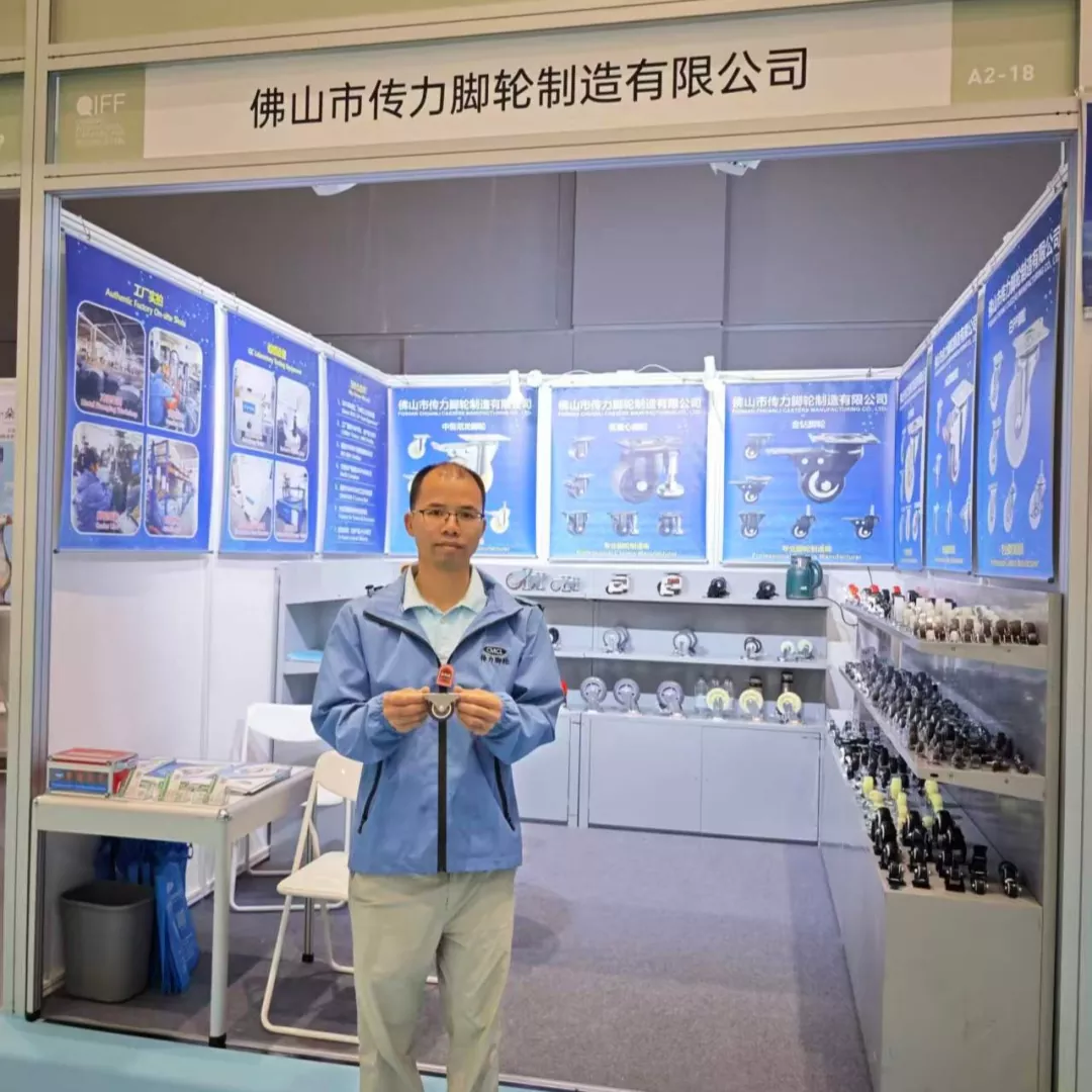 TPE möbelhjul får stor uppmärksamhet på Qingdao Furniture Fair 2026