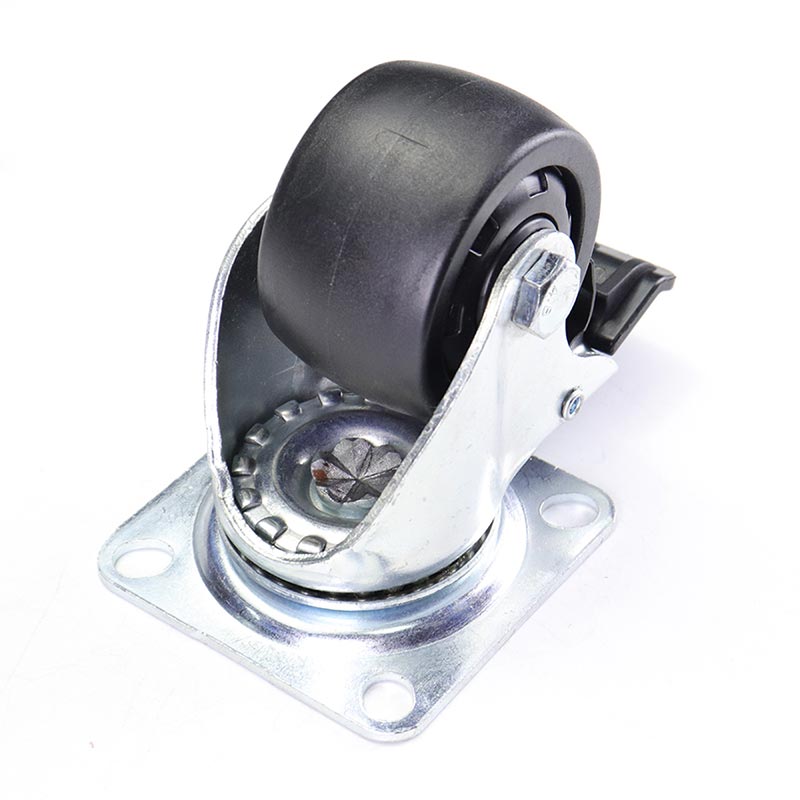 Nylon Low Profile Casters with Plate Size 120x120mm